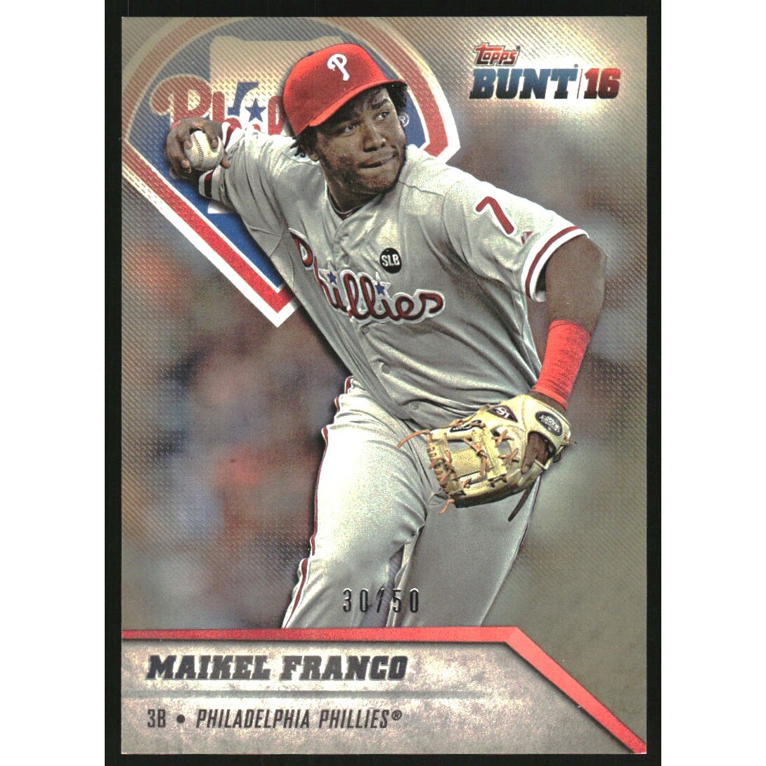 2016 Topps Bunt Topaz #109 Maikel Franco