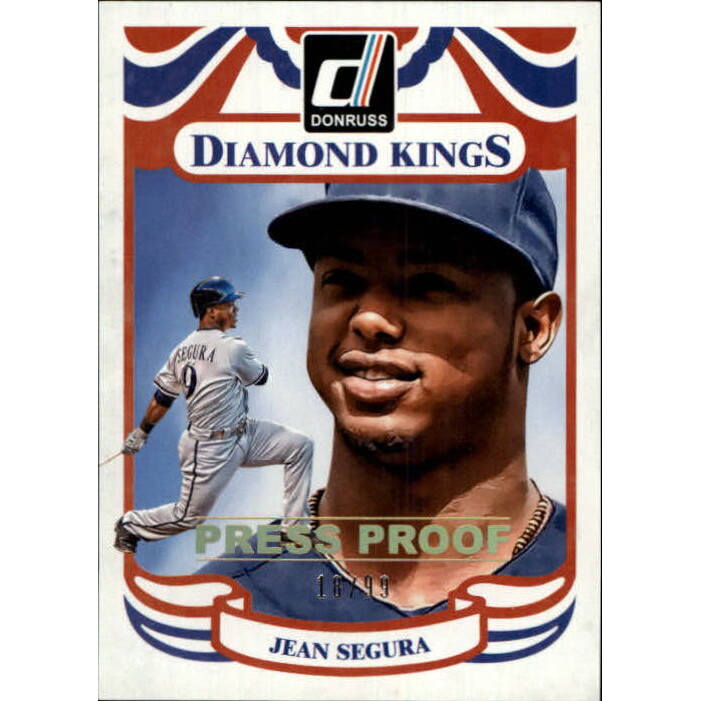 2014 Donruss Press Proofs Gold #24 Jean Segura DK