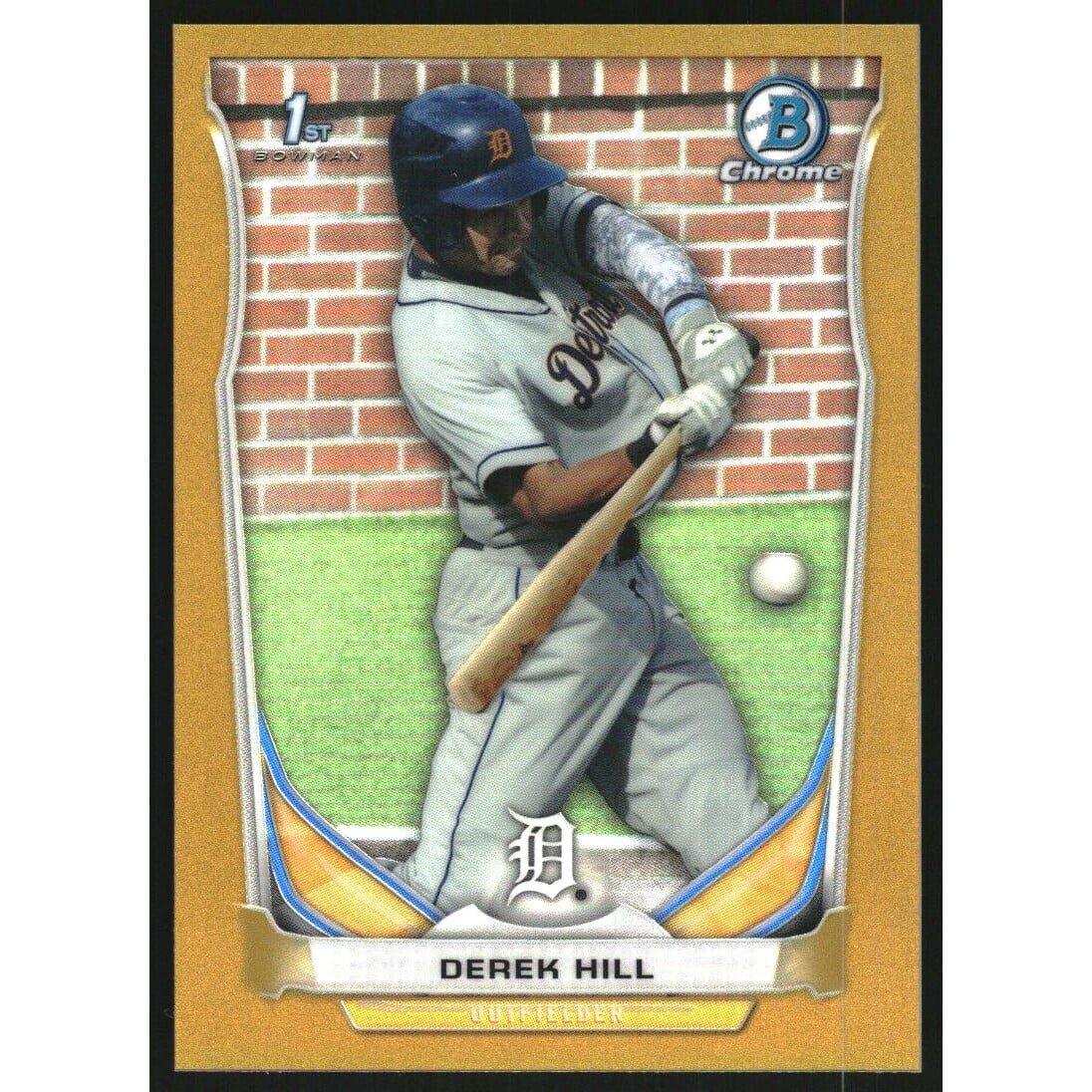 2014 Bowman Chrome Draft Green Refractors #CDP3 Alex Jackson. rookie card picture