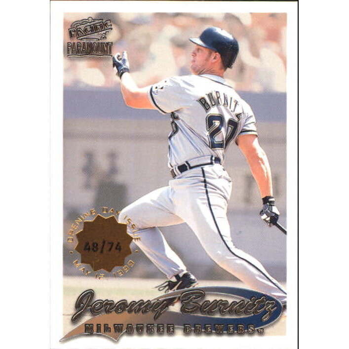 1999 Paramount Opening Day #124 Jeromy Burnitz
