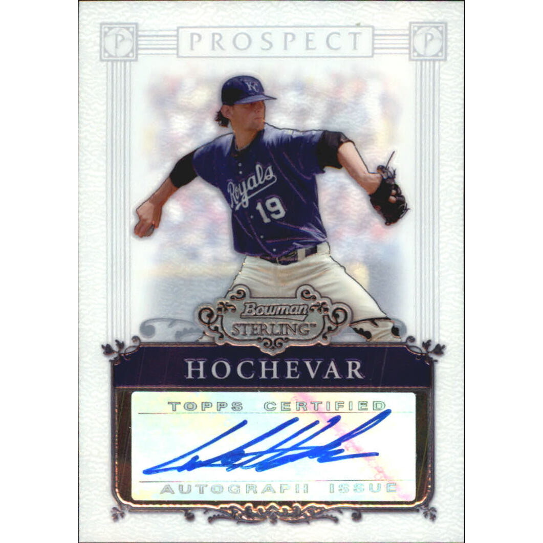 2006 Bowman Sterling Prospects #LH Luke Hochevar AU A 2006 Bowman Sterling Prospects #LH Luke Hochevar AU A