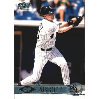 1999 Pacific Platinum Blue #95 Jeff Abbott