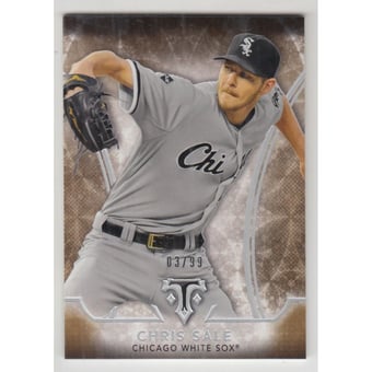 2015 Topps Triple Threads Gold #7 Chris Sale