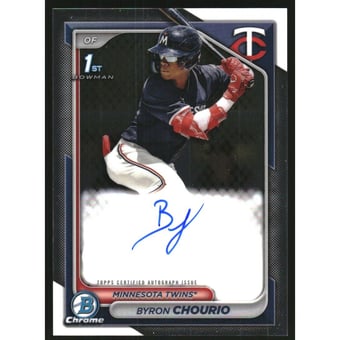 2024 Bowman Chrome Prospect Autographs #CPABCH Byron Chourio