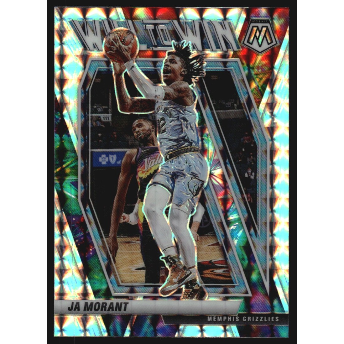 2020-21 Panini Mosaic Will to Win Mosaic #18 Ja Morant