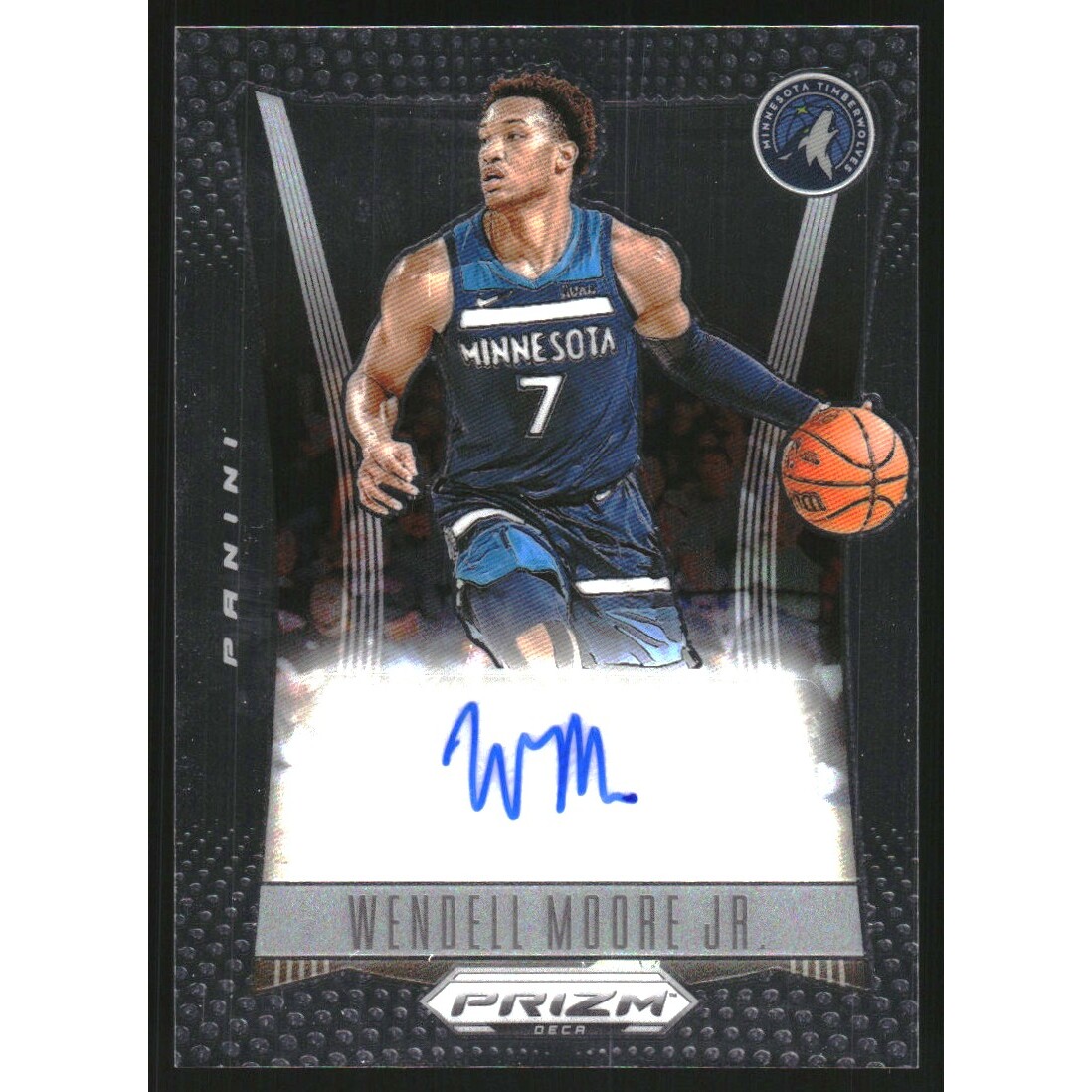 2023-24 Panini Prizm Deca Signatures #31 Wendell Moore Jr.