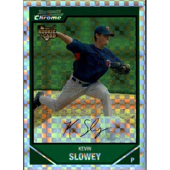 2007 Bowman Chrome Draft X-Fractors #BDP51 Kevin Slowey