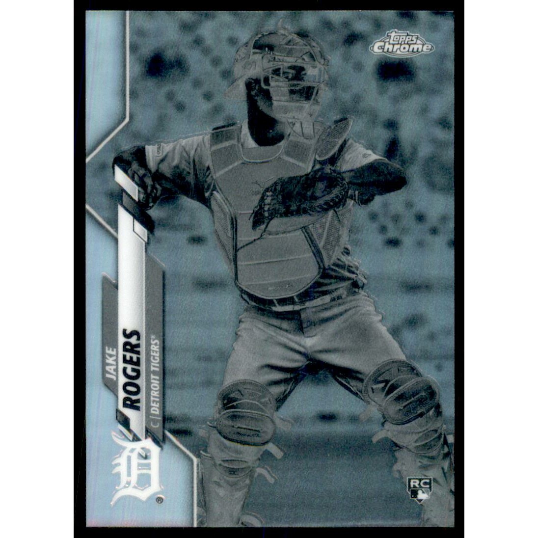 2020 Topps Chrome Negative Refractors #47 Jake Rogers. rookie card picture