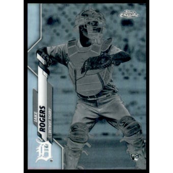 2020 Topps Chrome Negative Refractors #47 Jake Rogers