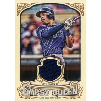 2014 Topps Gypsy Queen Relics #GQRDJ Desmond Jennings