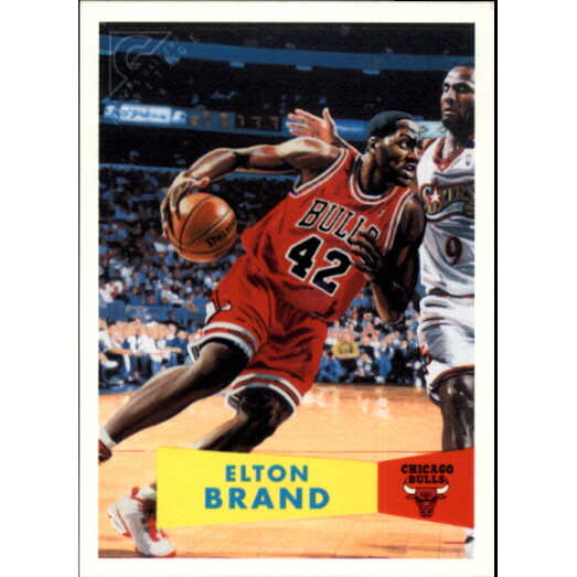 1999-00 Topps Gallery Heritage Proofs #TGH2 Elton Brand 1999-00 Topps Gallery Heritage Proofs #TGH2 Elton Brand