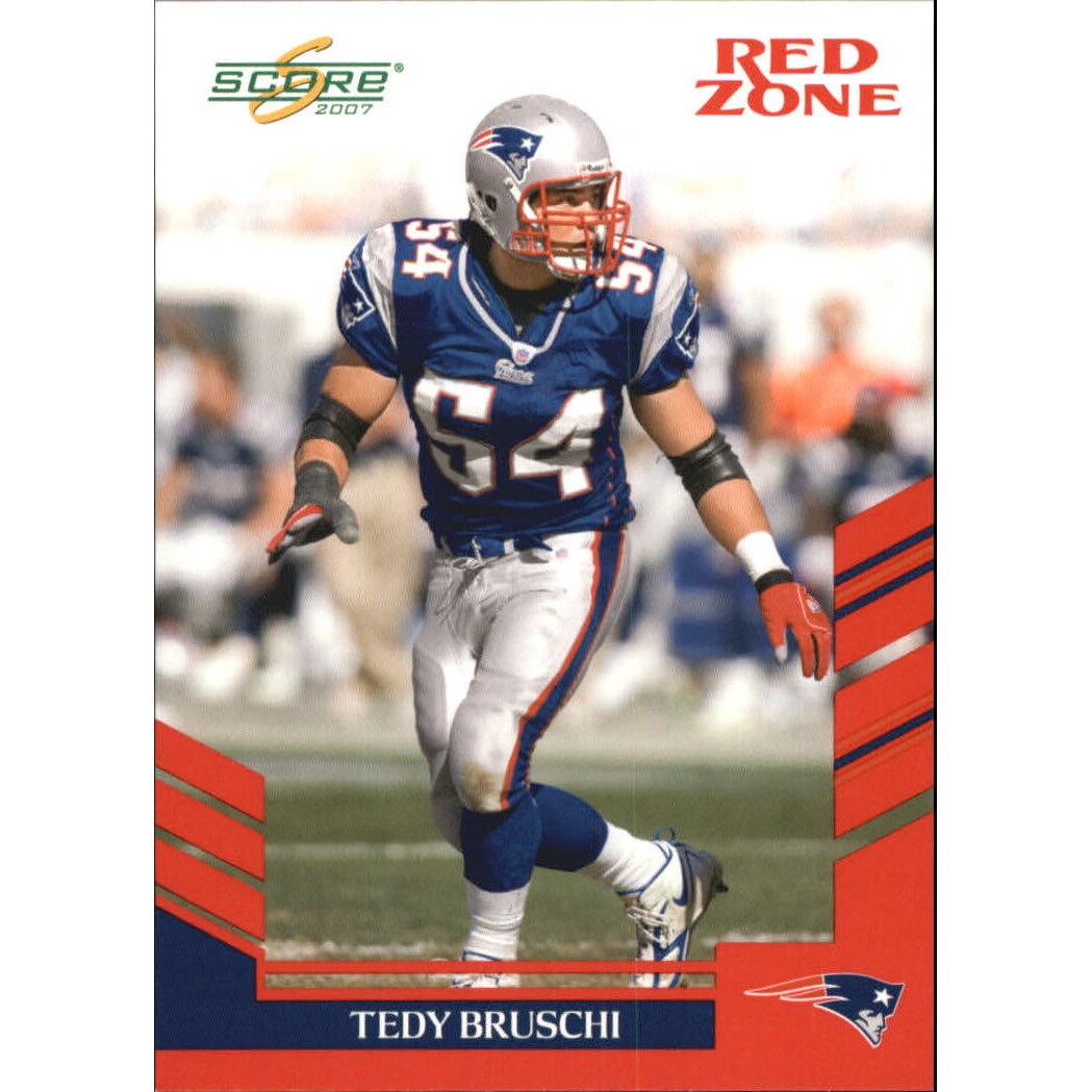 2007 Score Red Zone #165 Tedy Bruschi