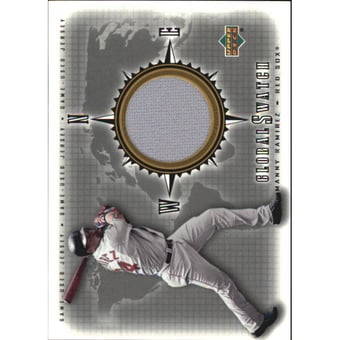 2002 Upper Deck Global Swatch Game Jersey #GSMR Manny Ramirez