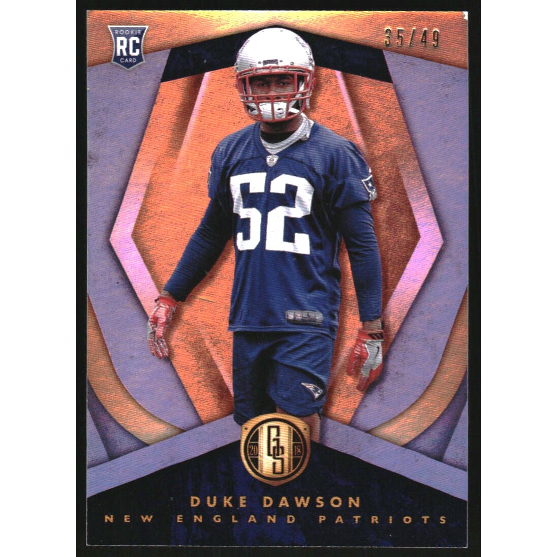 2018 Panini Gold Standard Platinum #169 Duke Dawson