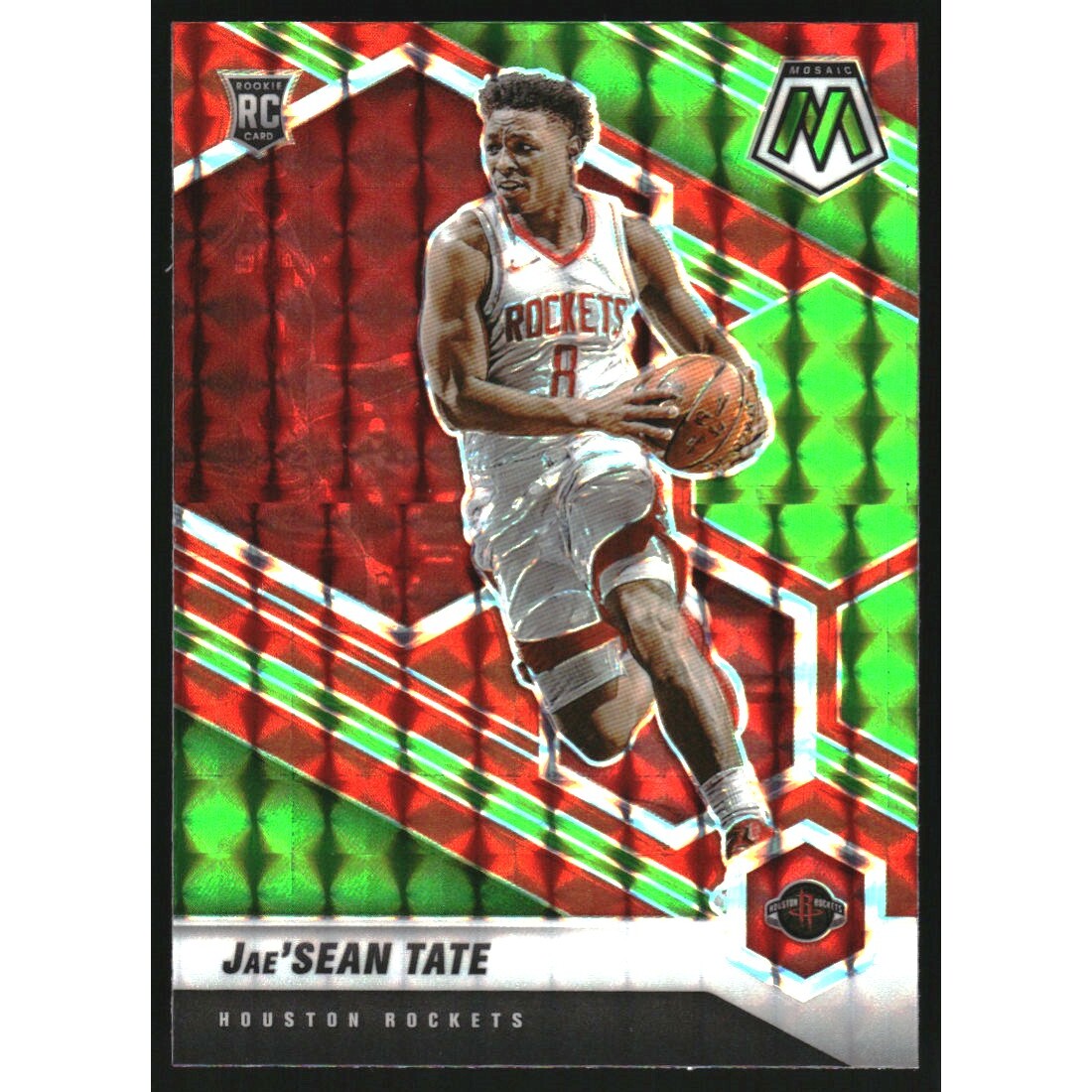 2020-21 Panini Mosaic Mosaic Choice Red and Green #214 Jae’Sean Tate 2020-21 Panini Mosaic Mosaic Choice Red and Green #214 Jae’Sean Tate