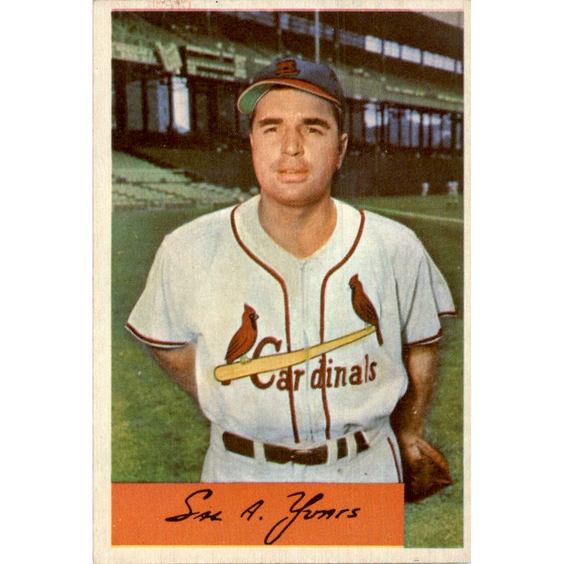 1954 Bowman #78 Sal Yvars