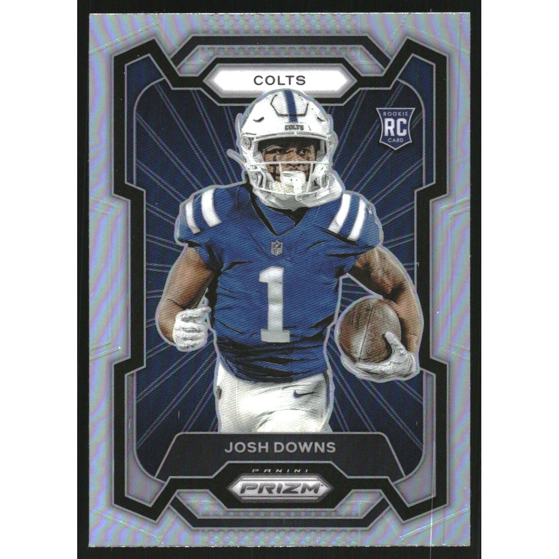 2023 Panini Prizm Rookie Variations Prizms Silver #310 Josh Downs
