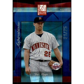 2002 Donruss Elite Aspirations #26 Joe Mays 25