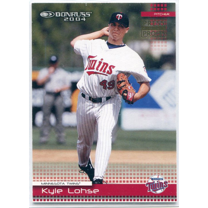 2004 Donruss Press Proofs Gold #145 Kyle Lohse. rookie card picture