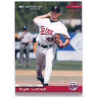2004 Donruss Press Proofs Gold #145 Kyle Lohse