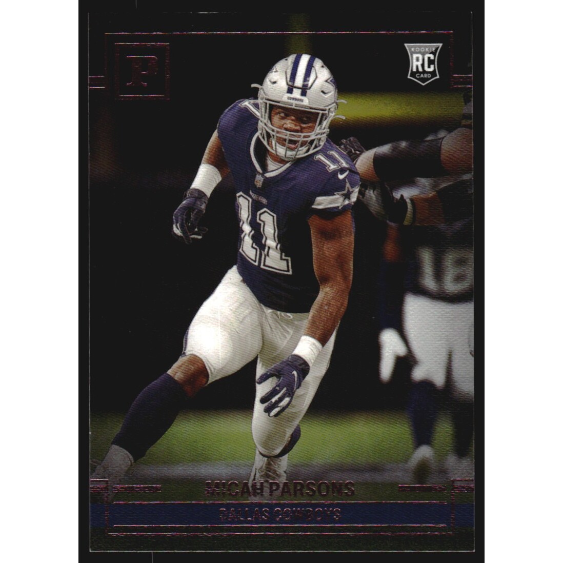 2021 Panini Chronicles Panini Pink #35 Micah Parsons