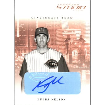 2005 Studio Autographs #80 Bubba Nelson
