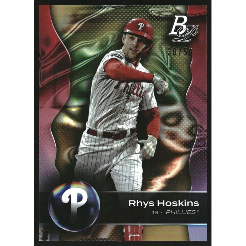 2023 Bowman Platinum Gold #2 Rhys Hoskins
