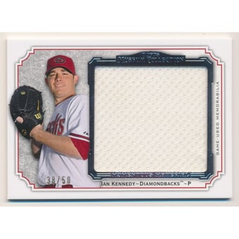 2012 Topps Museum Collection Momentous Material Jumbo Relics #IK Ian Kennedy