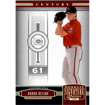2005 Donruss Signature Century Proofs Gold #43 Bubba Nelson