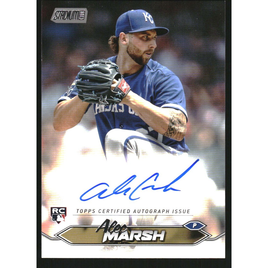 2024 Stadium Club Autographs #SCBAAM Alec Marsh