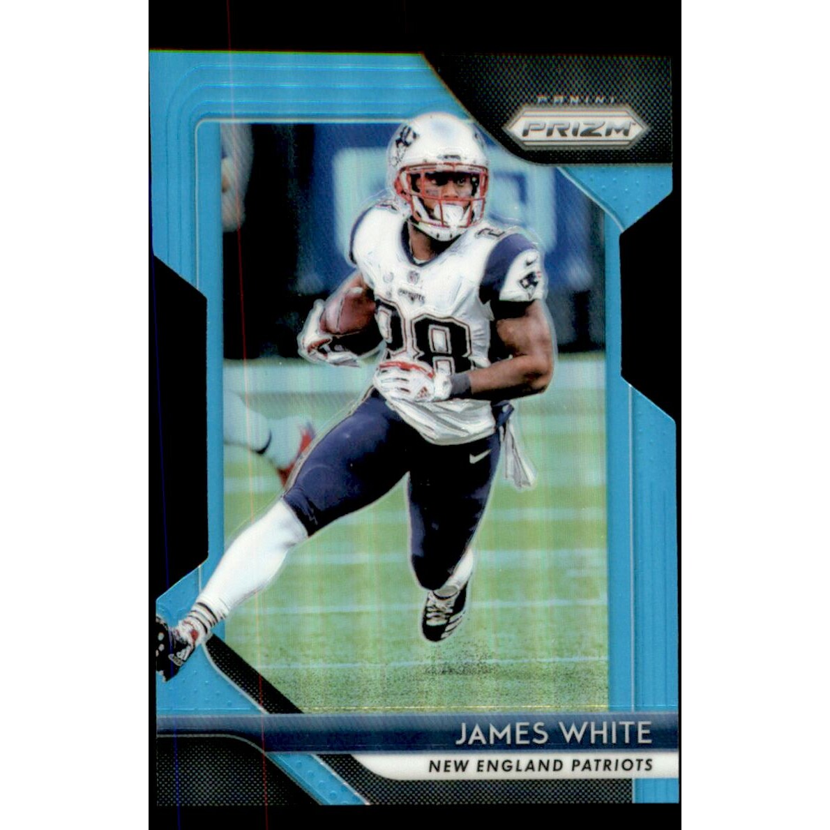 2018 Panini Prizm Prizms Light Blue #72 James White