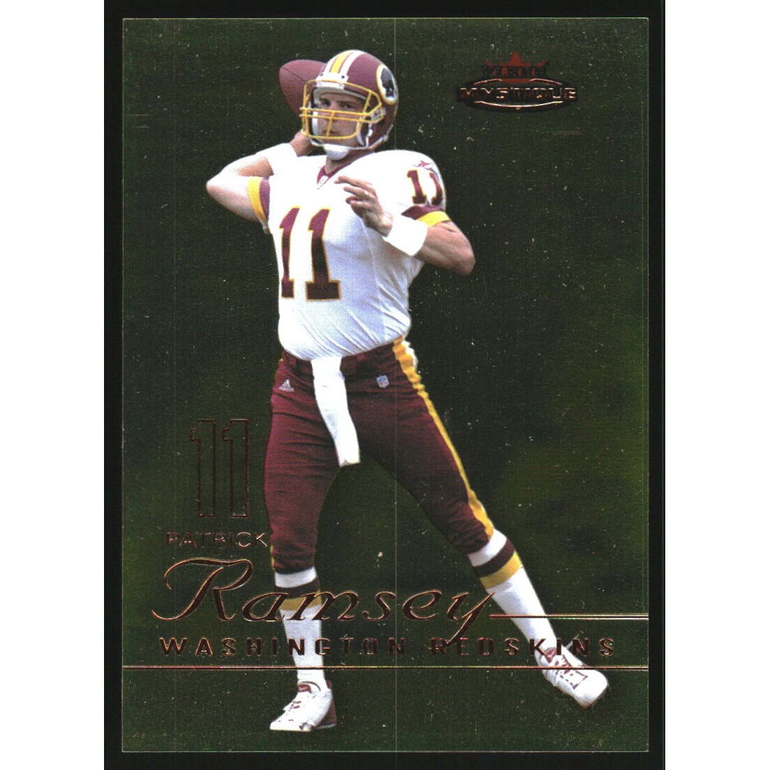 2003 Fleer Mystique Gold #79 Patrick Ramsey. rookie card picture