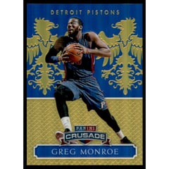 2014-15 Panini Excalibur Crusade Blue #35 Greg Monroe