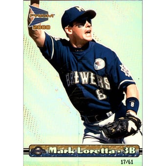 2000 Pacific Prism Premiere Date #81 Mark Loretta