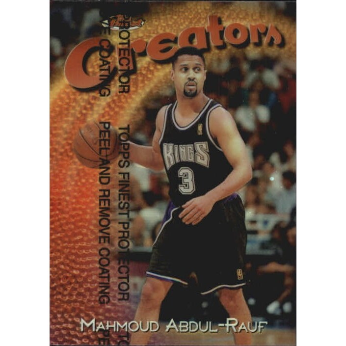 1997-98 Finest Refractors #215 Mahmoud Abdul-Rauf B