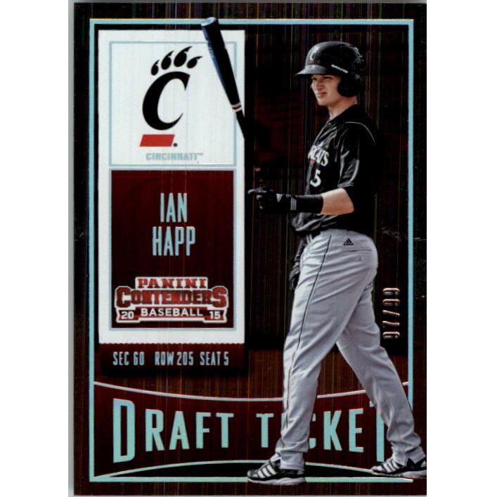 2015 Panini Contenders Draft #49 Ian Happ. rookie card picture