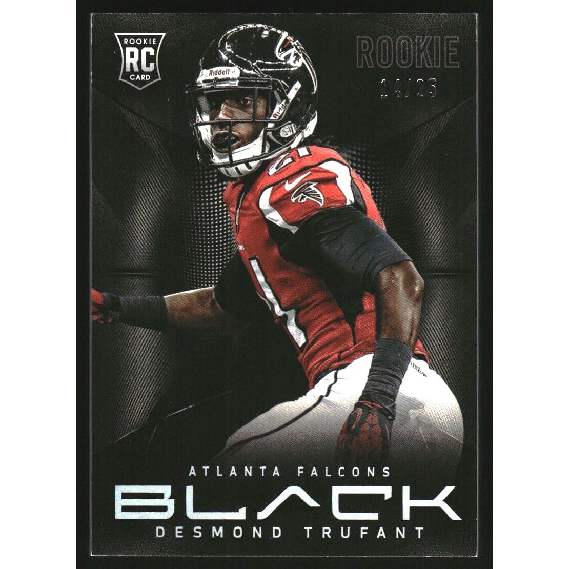 2013 Panini Black Platinum #134 Desmond Trufant. rookie card picture
