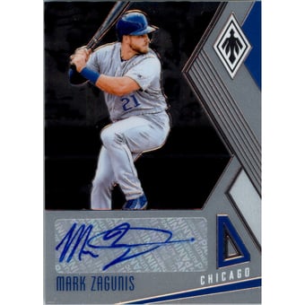 2018 Panini Phoenix Signatures #20 Mark Zagunis