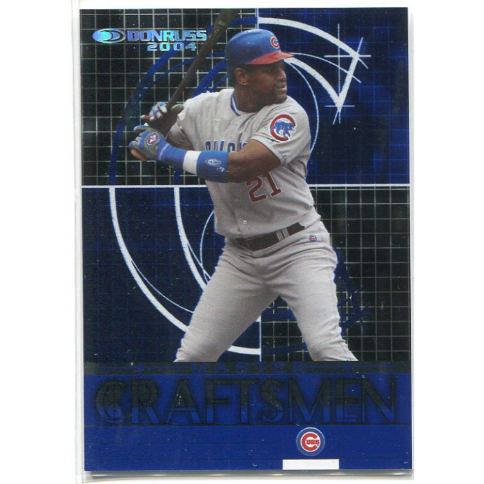 2004 Donruss Master Craftsmen #11 Sammy Sosa