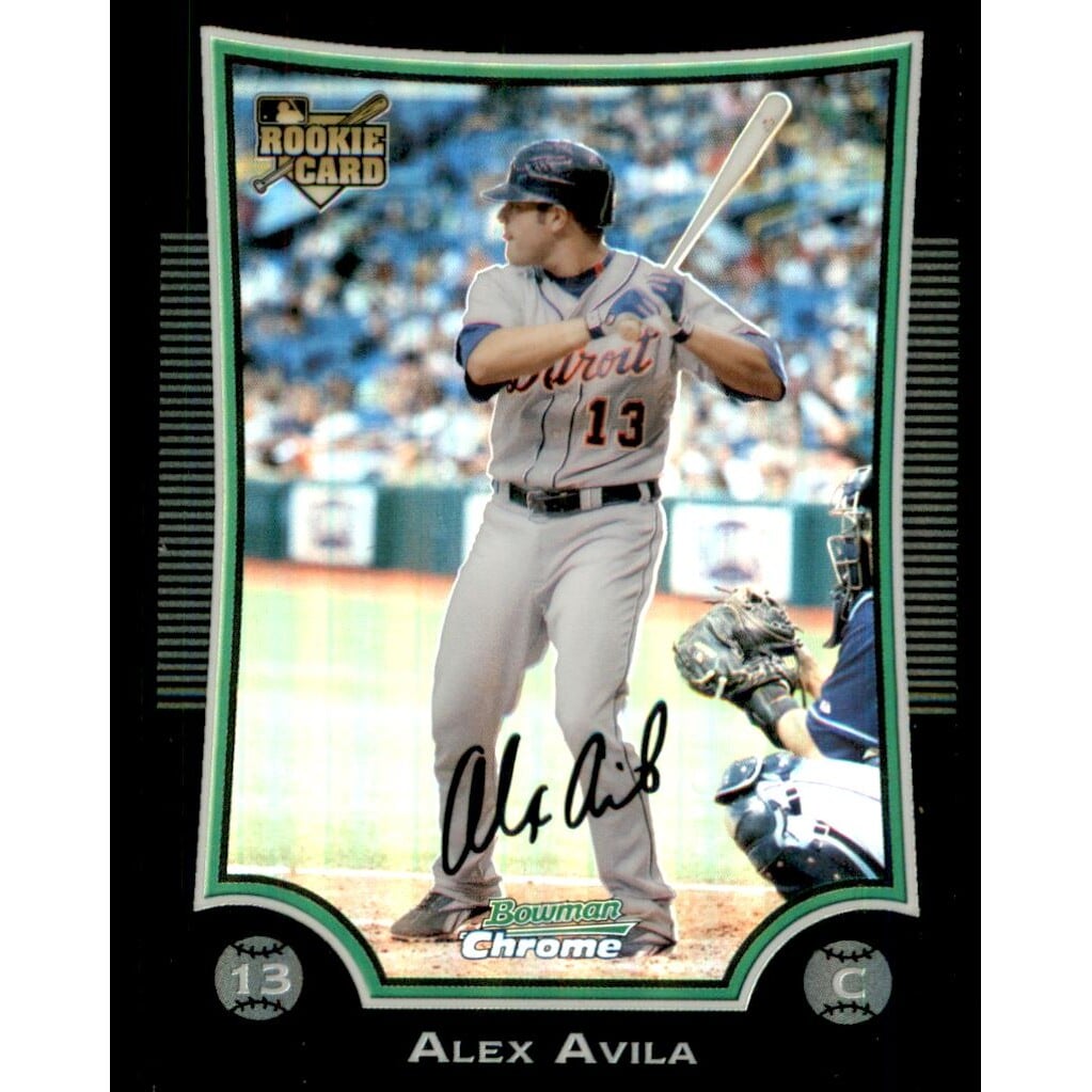 2009 Bowman Chrome Draft Refractors #BDP13 Alex Avila 2009 Bowman Chrome Draft Refractors #BDP13 Alex Avila