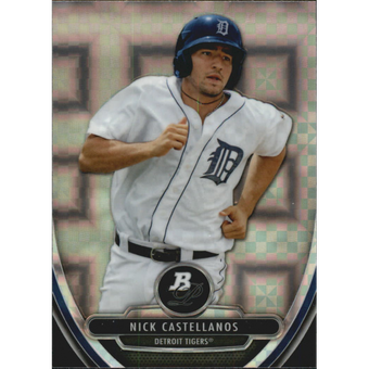 2013 Bowman Platinum Chrome Prospects X-Fractors #BPCP15 Nick Castellanos