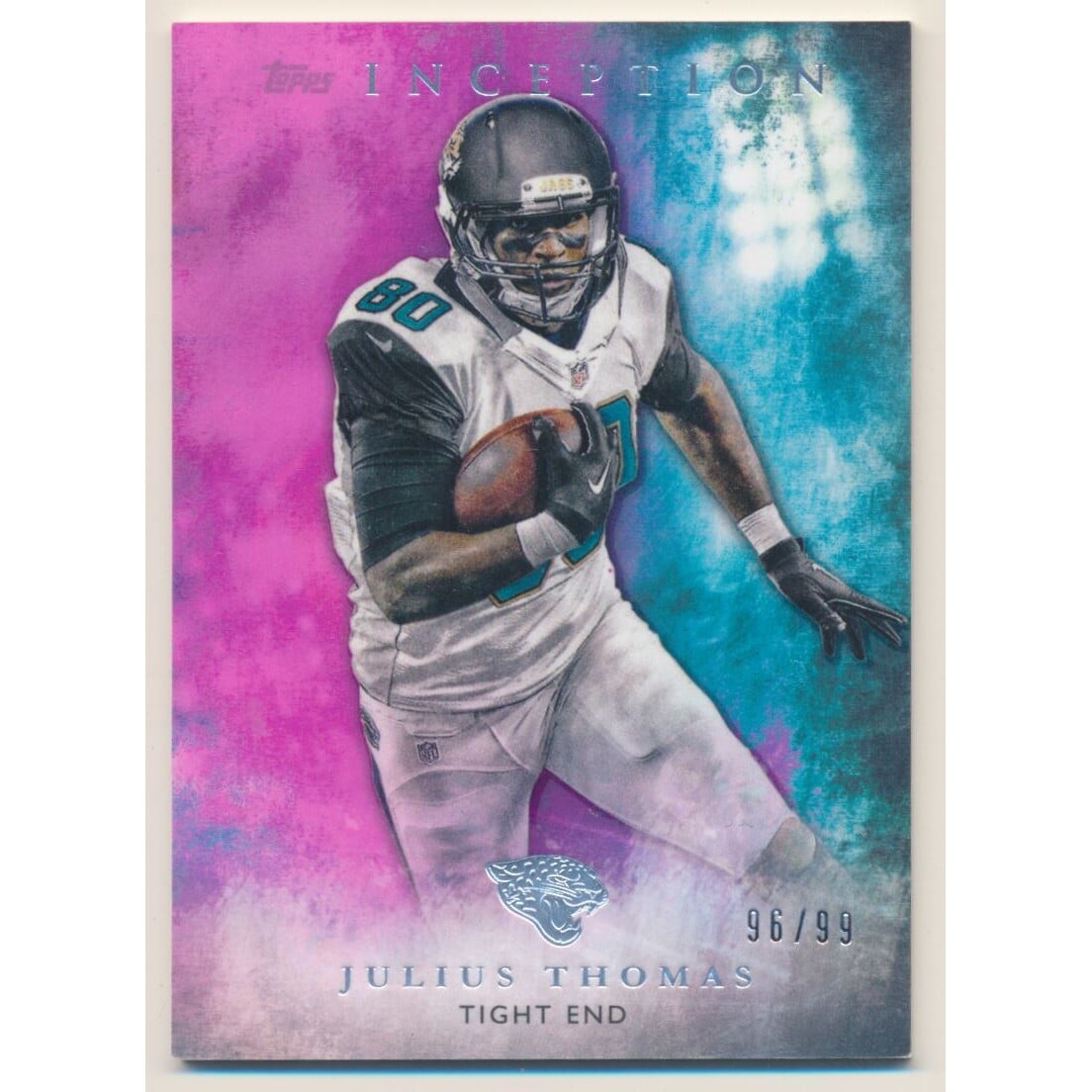 2015 Topps Inception Magenta #34 Julius Thomas. rookie card picture