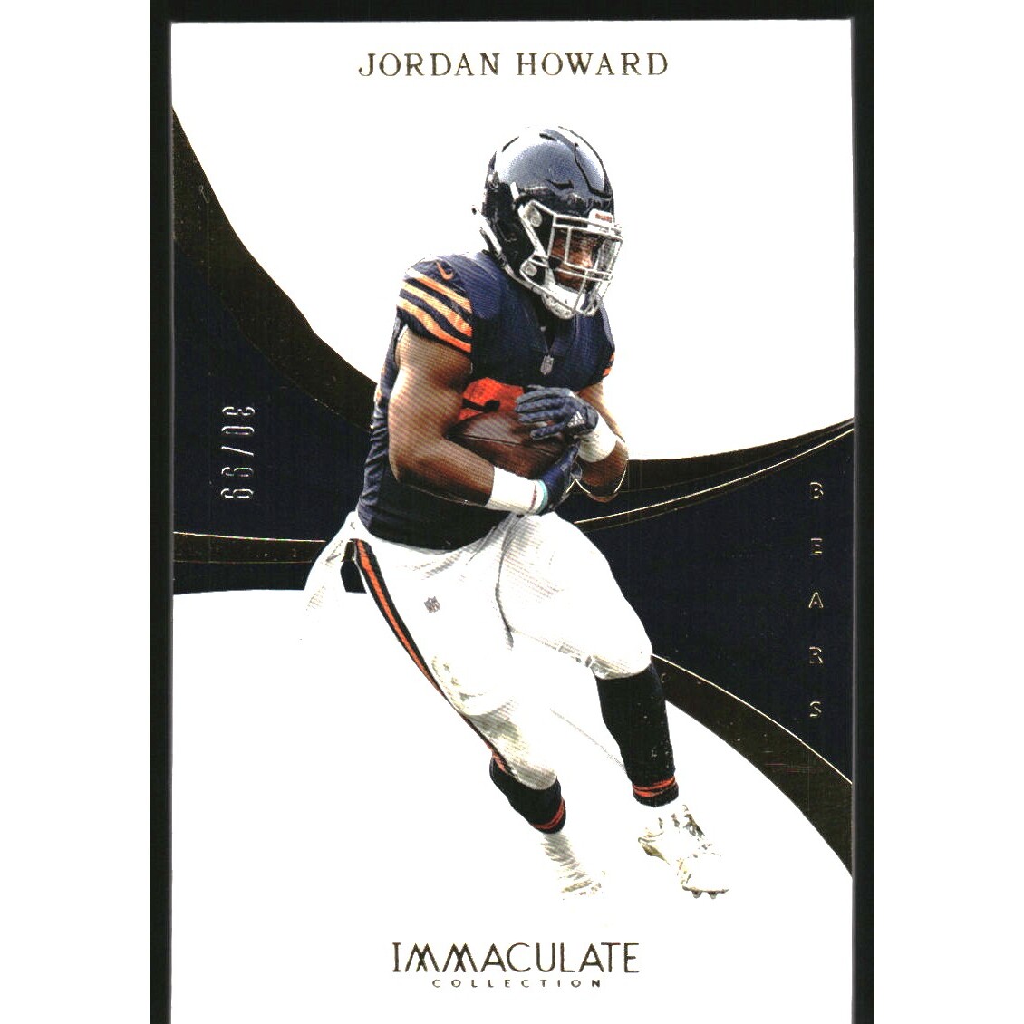 2018 Immaculate Collection #68 Jordan Howard