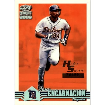 2000 Paramount Holographic Silver #87 Juan Encarnacion