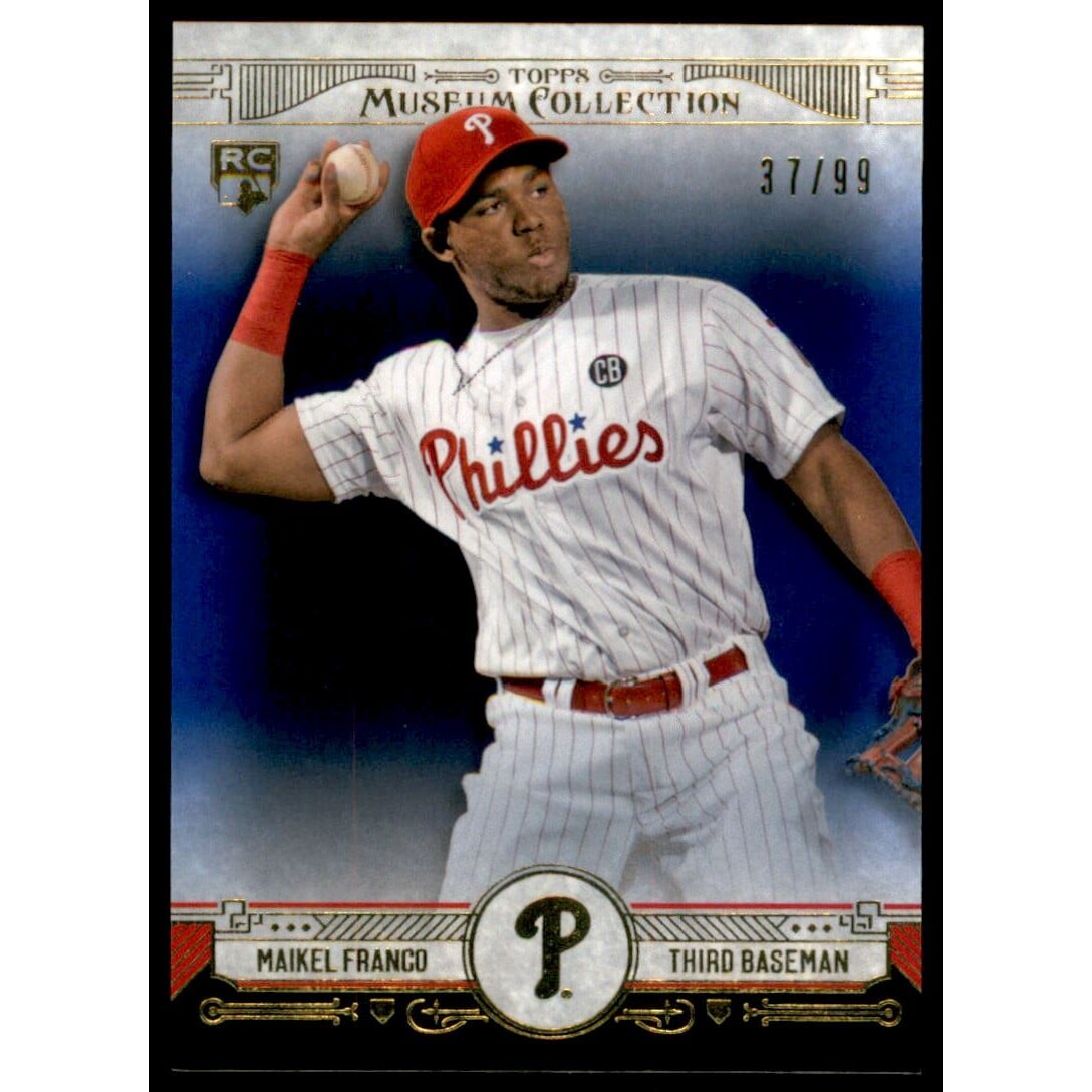 2015 Topps Museum Collection Blue #24 Maikel Franco