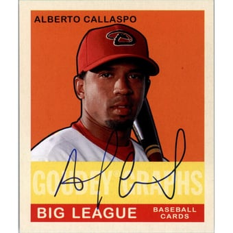 2007 Upper Deck Goudey Goudey Graphs #AC Alberto Callaspo