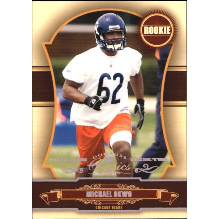 2007 Donruss Classics Timeless Tributes Bronze #245 Michael Okwo. rookie card picture