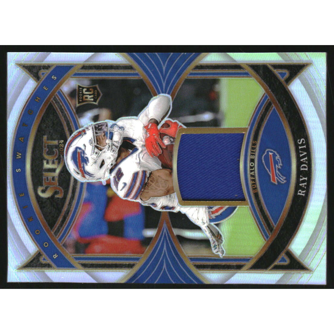 2024 Select Rookie Swatches Prizm #13 Ray Davis