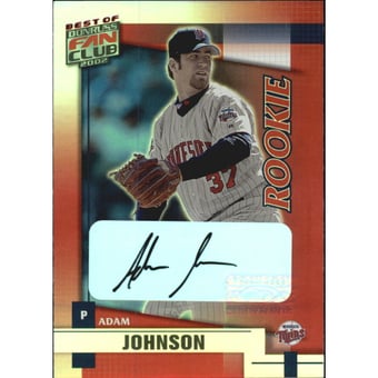 2002 Donruss Best of Fan Club Autographs #229 Adam Johnson/425*