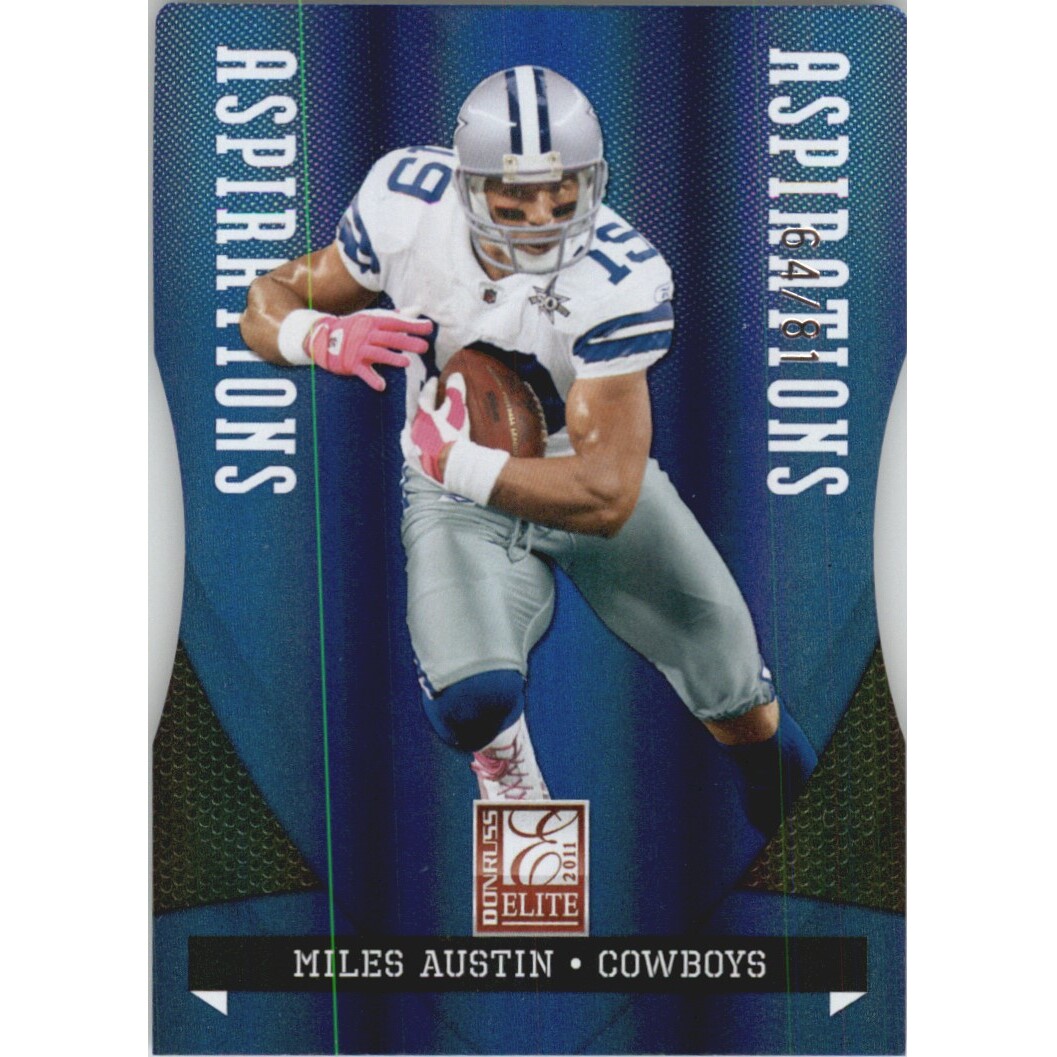 2011 Donruss Elite Aspirations #28 Miles Austin/81